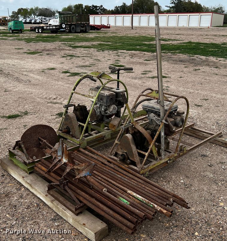 (2) Prairie Dog boring machines - MF9827