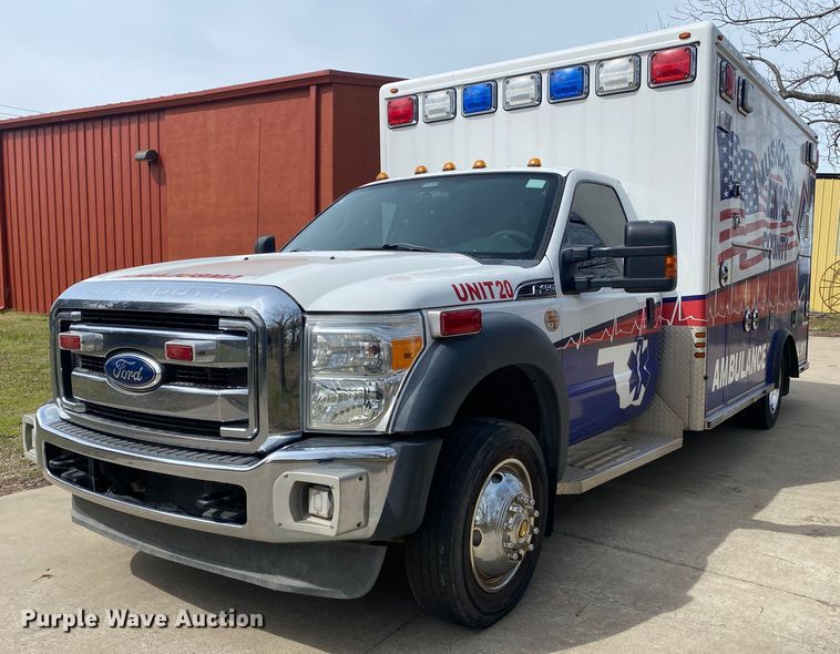 2012 Ford F450 Super Duty  ambulance - DL7120