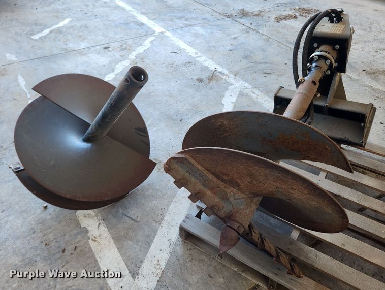 Quick Attach  compact utility loader auger - JB9461