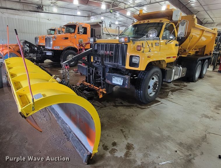 2001 GMC C8500  dump truck - LV9353