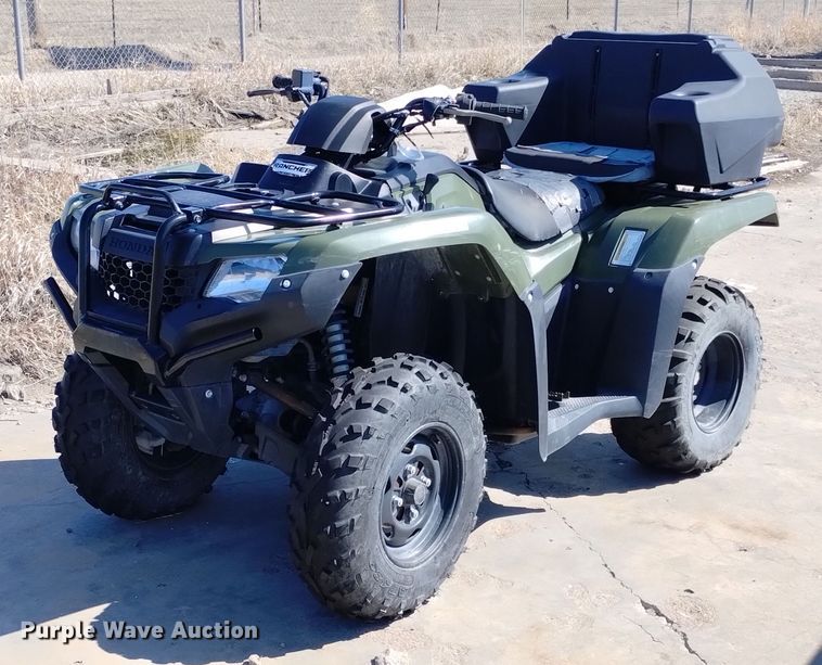 2014 Honda Rancher TRX420FM  ATV - MR9567