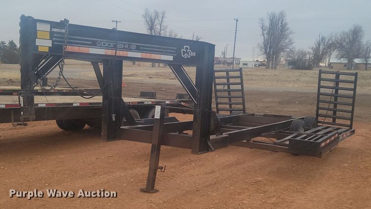2008 Donahue EXG-180  windrower trailer - LG9528