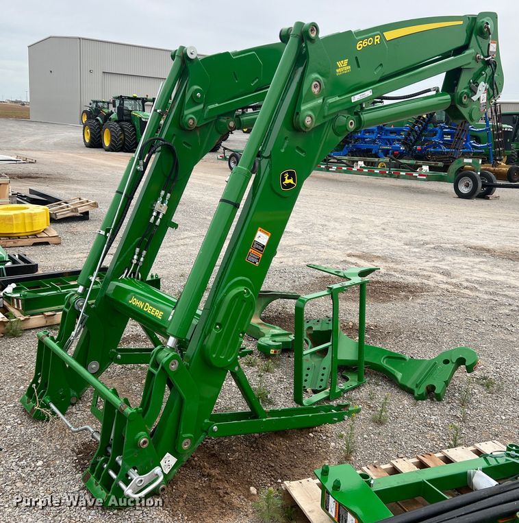 2021 John Deere 660R  loader - MQ9863