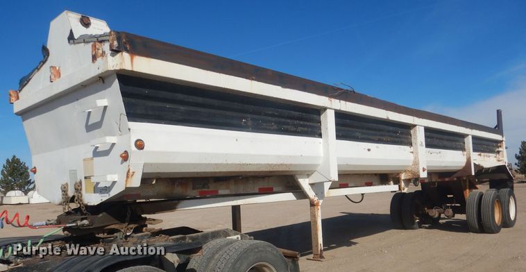 1999 Lufkin  end dump trailer - DJ7006