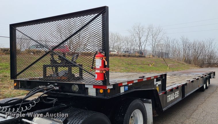 2000 Trail-Eze DHT7048  lowboy equipment trailer - LH9964