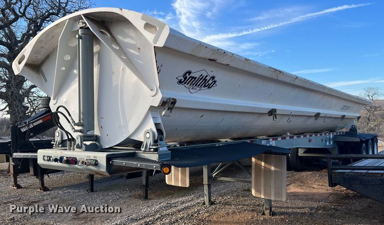 2009 Smith Co S3-42-34  side dump trailer - MQ9841