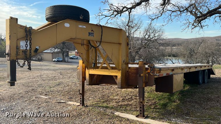 Belshe DT-235  equipment trailer - MQ9844
