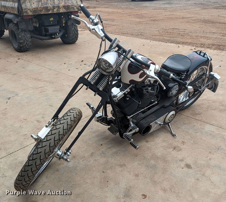 2008 Darwin Brass Balls Bobber  motorcycle - DL1002