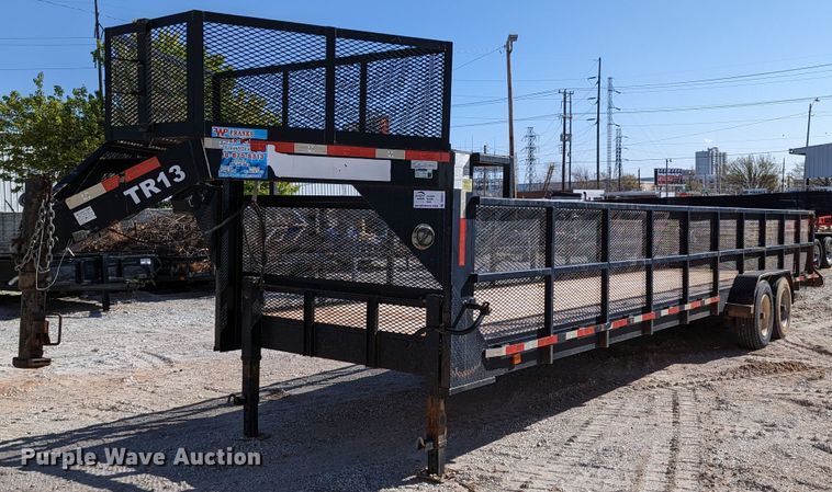 2015 Texas Pride  equipment trailer - DR6917