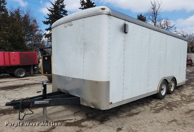 2012 Doolittle  enclosed cargo trailer - MW9562