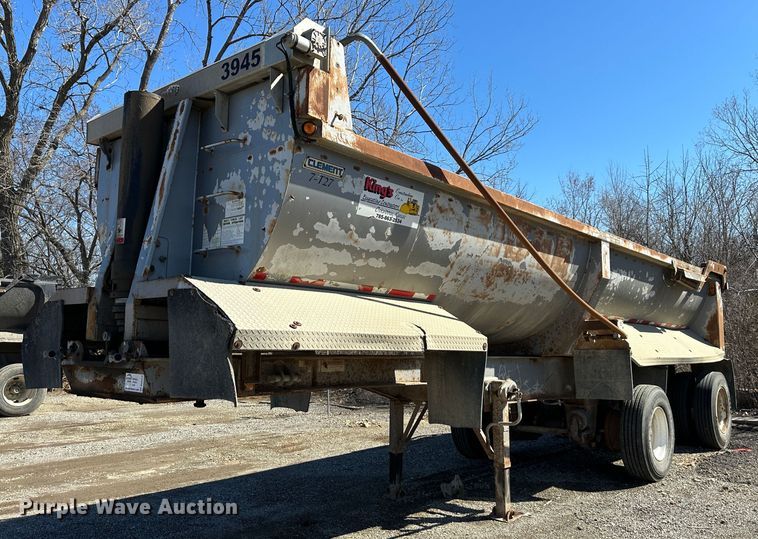 2003 Clement  end dump trailer - DR5003