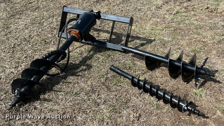 2022 Mower King SSECAG-Y  skid steer auger - KR9423