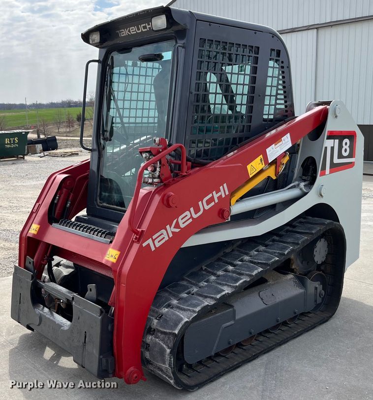 2015 Takeuchi TL8  tracked skid steer loader - LA9867