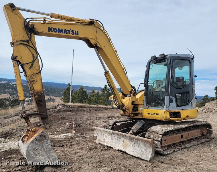 Komatsu PC78MR-6  mini excavator - LV9349