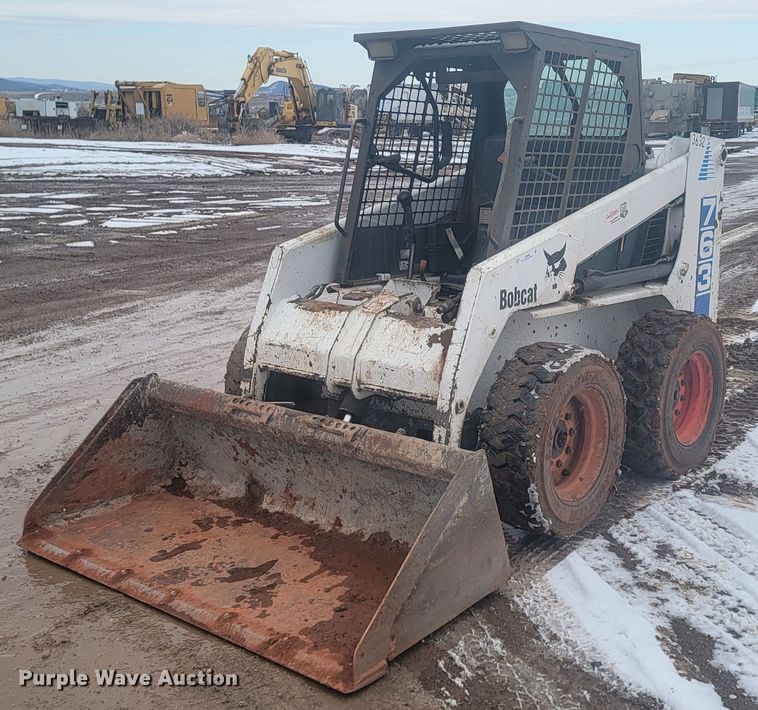 1996 Bobcat 763  skid steer loader - LV9389