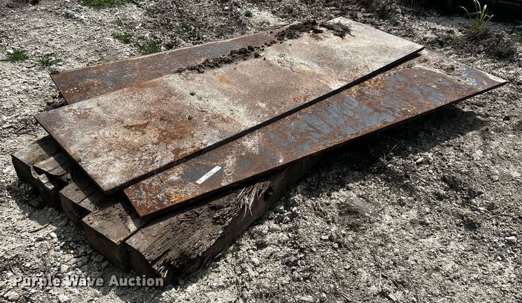 (2) steel plates - MF9869