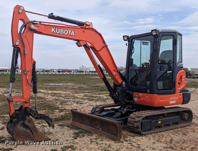 2020 Kubota KX040-4  mini excavator - LF9772