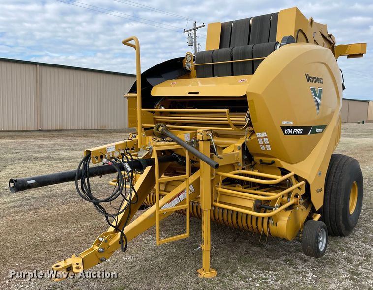 2019 Vermeer 604PR Silage Special round baler - MM9385
