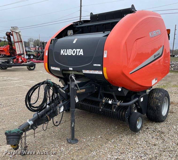 2016 Kubota BV4180 round baler - MM9400