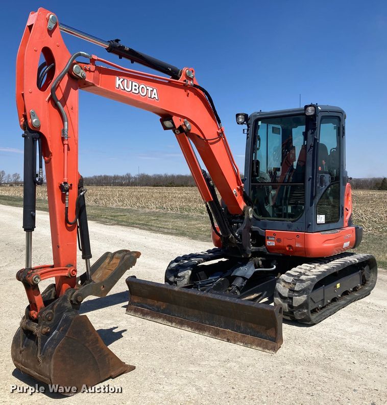 2016 Kubota KX057-4  mini excavator - DK1765