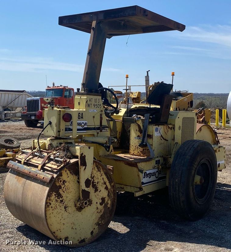 1990 Ferguson 46A  double drum roller - KV9575