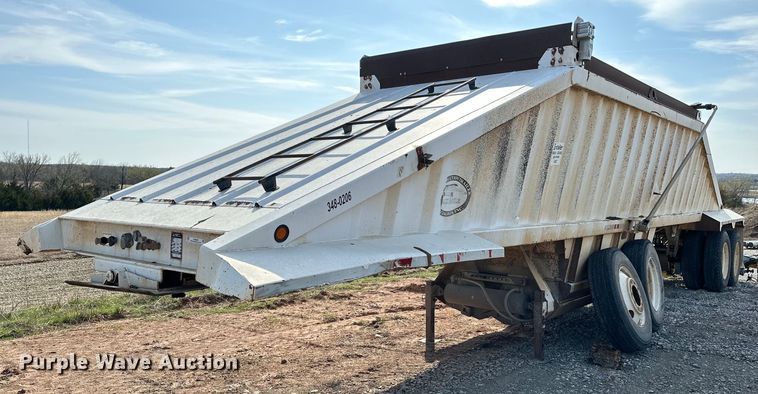 2007 CTS NDT-40  bottom dump trailer - KV9580
