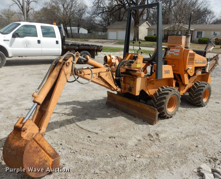 2000 Case 360  trencher - MI9351