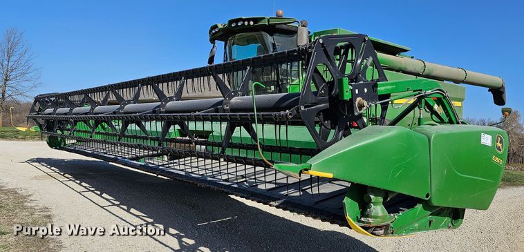 2012 John Deere 635FD  flex draper head - DK1738