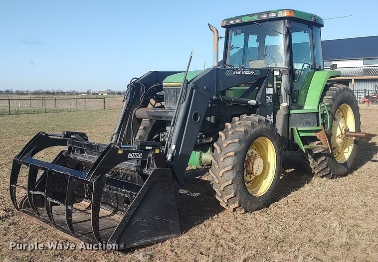 1994 John Deere 7800  MFWD tractor - DQ0463