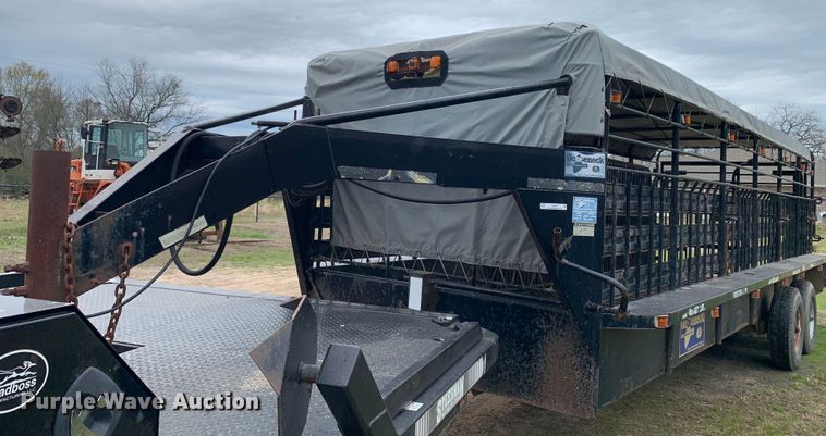 1995 Gooseneck Trailers B8B2  livestock trailer - LI9170