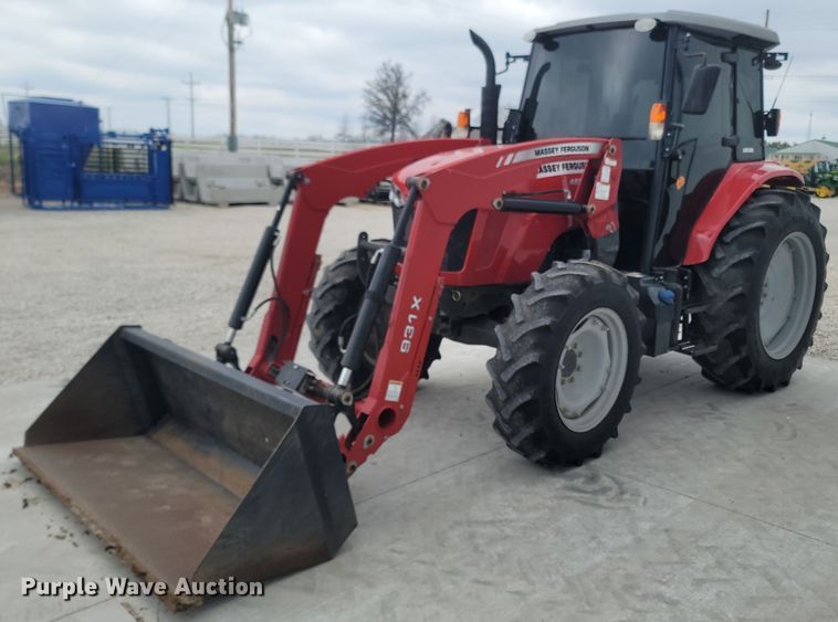 2015 Massey Ferguson 4610M  MFWD tractor - MB9891