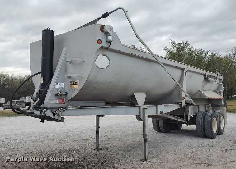 2012 Construction Trailer Specialist  end dump trailer - DQ0493