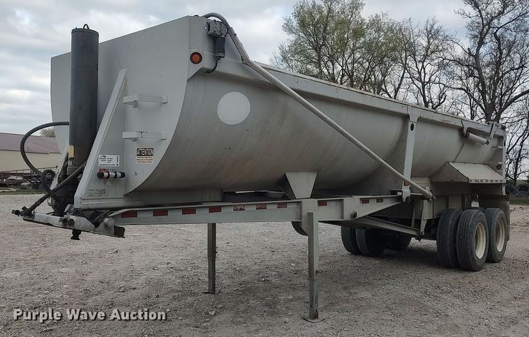 2012 Construction Trailer Specialist  end dump trailer - DQ0494