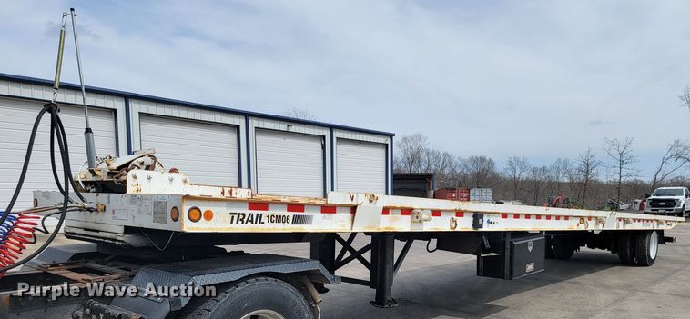 2006 Trail-Eze  tilt deck equipment trailer - JL9316