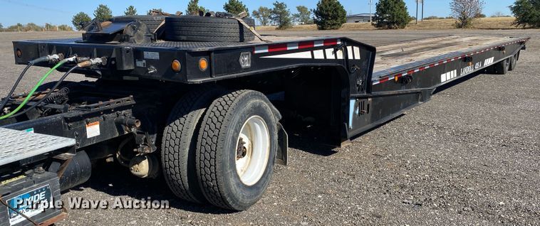 2007 Landoll  drop tilt deck equipment trailer - JW9344