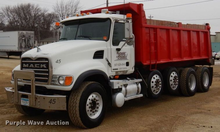 2004 Mack CV713 Granite  dump truck - KU9881