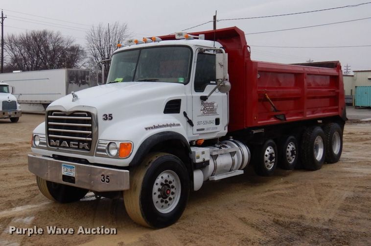 Mack CV713 Construction Dump Truck Prices. How Much Does