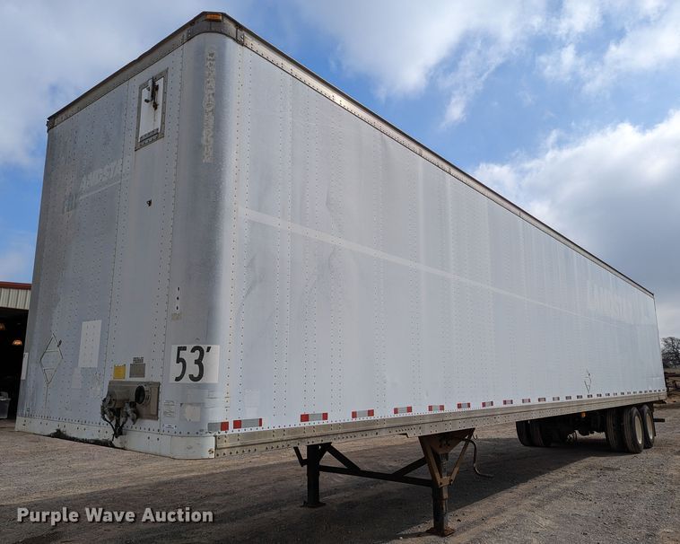 2001 Strick  dry van trailer - LP9248