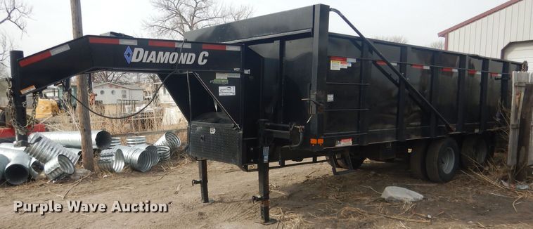 2019 Diamond C  end dump trailer - DJ7014