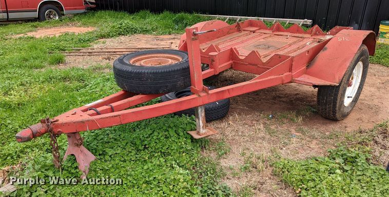 Shop built  bottle trailer - MN9862