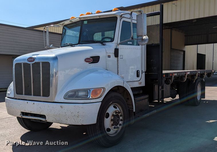 2014 Peterbilt 330  dump flatbed truck - MN9874