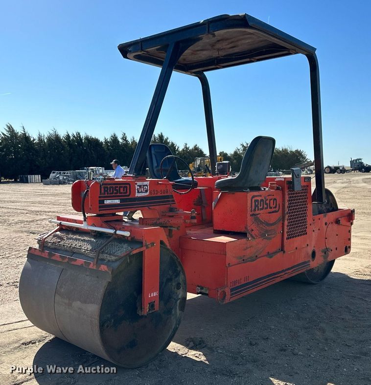 Rosco Compac 460  double drum roller - KX9115