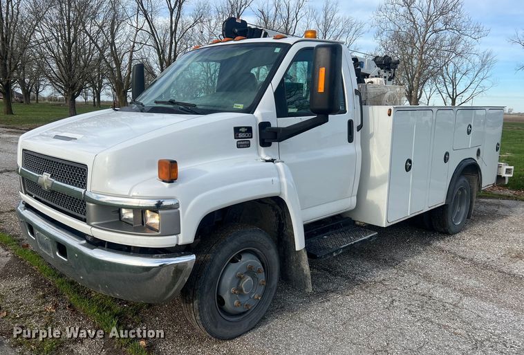 2007 Chevrolet C5500  utility / service truck - LI9572