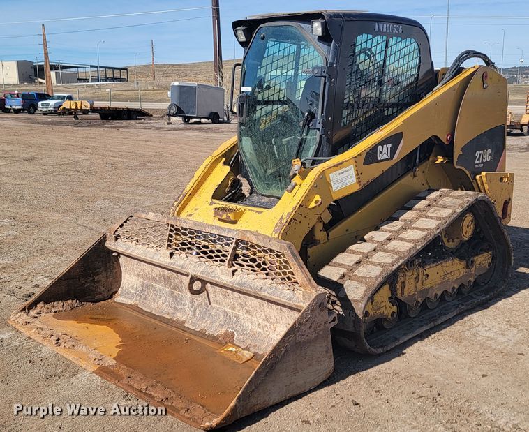 2012 Caterpillar 279C2  tracked skid steer loader - LV9471