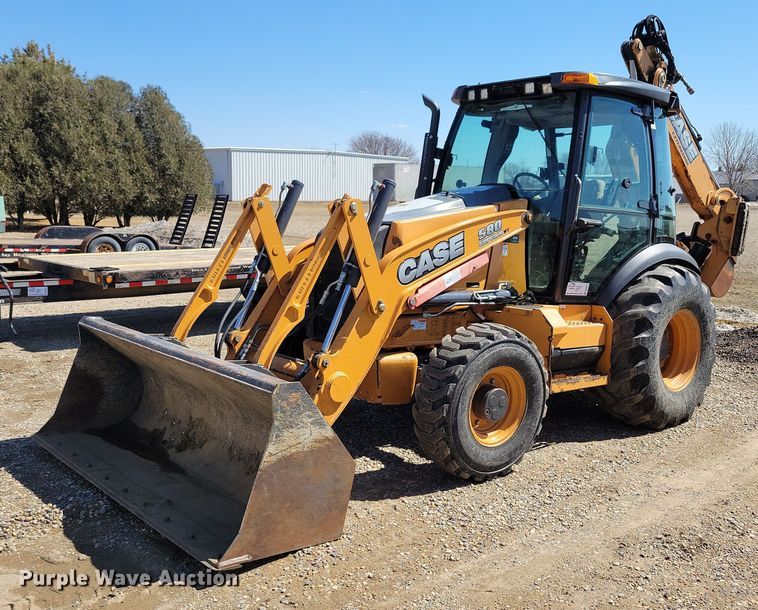 Case 580 Super N WT  backhoe - DK5211