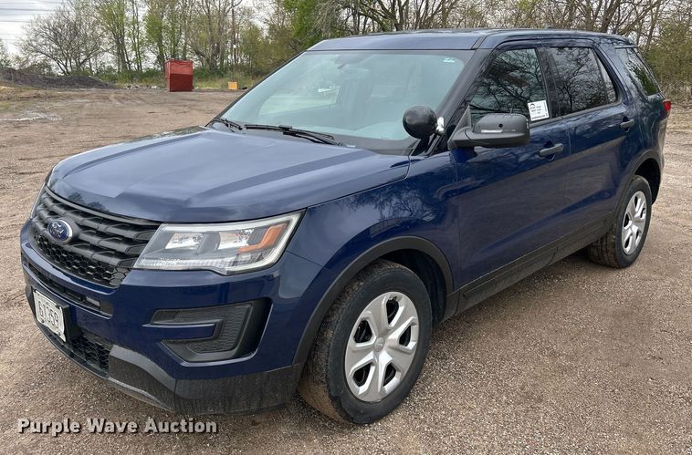 2018 Ford Explorer Police Interceptor  SUV - DR4582