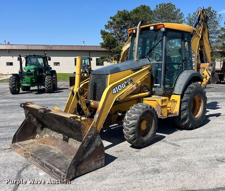 2003 John Deere 410G  backhoe - LA9872