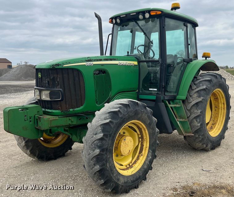 2007 John Deere 6615  MFWD tractor - LA9911