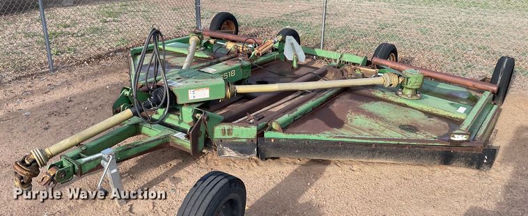 John Deere 1518  batwing rotary mower - MS9585