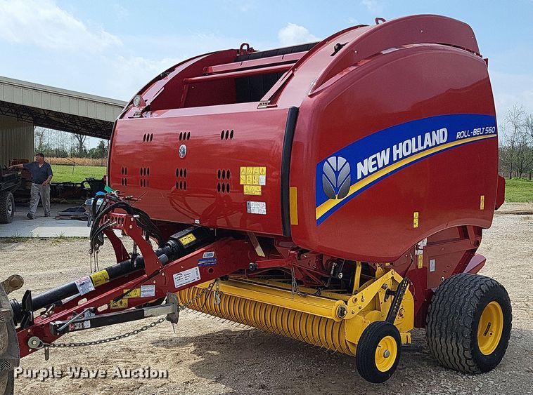 2020 New Holland Roll-Belt 560  round baler - DO3639